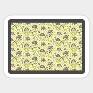 The Galapagos Tortoise Beautiful Tortoise Pet Pattern Sticker